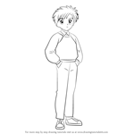 How to Draw Shingo Tsukino from Sailor Moon