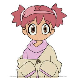 How to Draw Chibi Natsumi from Sgt. Frog