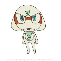 How to Draw Darere from Sgt. Frog