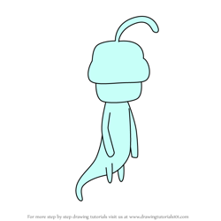 How to Draw Kawaru Alien from Sgt. Frog