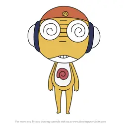 How to Draw Kururu from Sgt. Frog