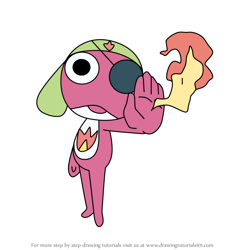 How to Draw Merara from Sgt. Frog