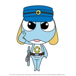 How to Draw Poriri from Sgt. Frog