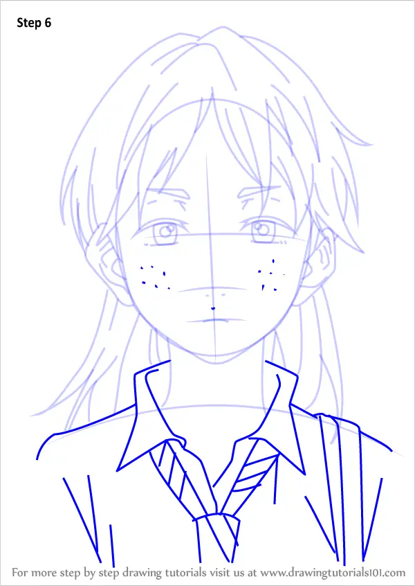 How to Draw Nao Kashiwagi from Shigatsu wa Kimi no Uso (Shigatsu wa ...