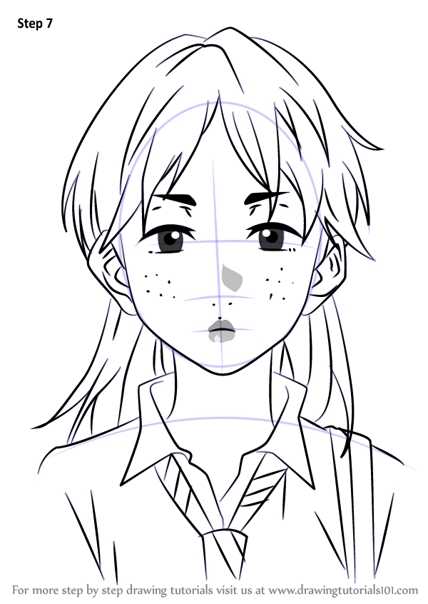 How to Draw Nao Kashiwagi from Shigatsu wa Kimi no Uso (Shigatsu wa ...