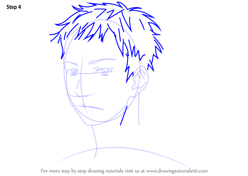 How to Draw Saitou from Shigatsu wa Kimi no Uso (Shigatsu wa Kimi no ...