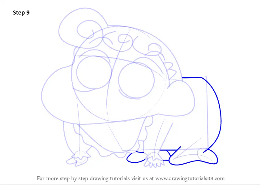 step by step how to draw himawari nohara from shin chan