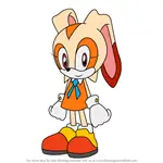 How to Draw Cream the Rabbit from Sonic X