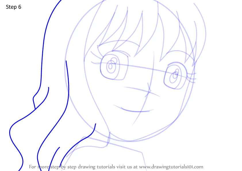 How to Draw Helen from Sonic X (Sonic X) Step by Step ...