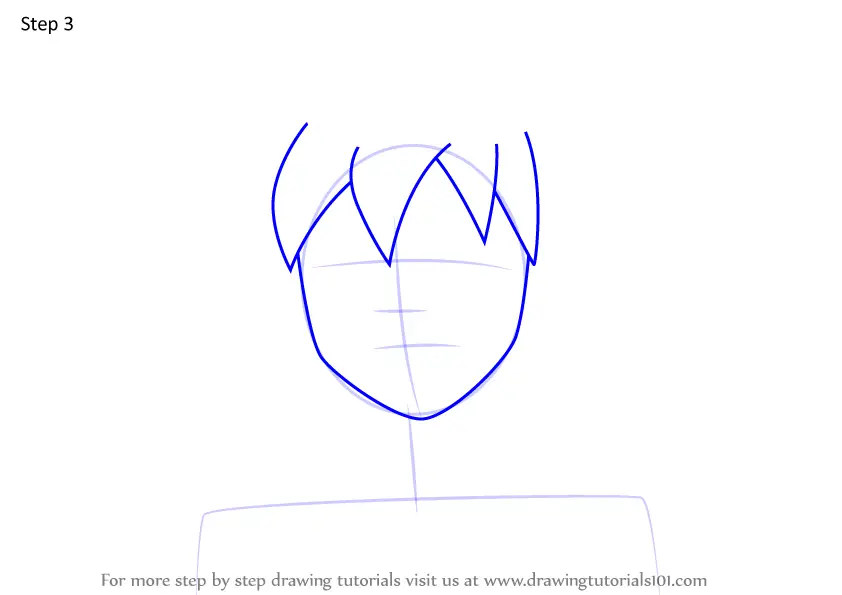 How to Draw Leon from Sonic X (Sonic X) Step by Step ...