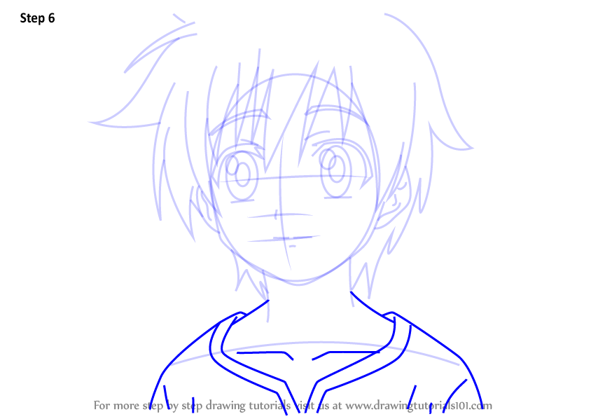 How to Draw Tomozo Sakurai from Sora no Otoshimono (Sora no Otoshimono ...