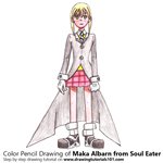 How to Draw Maka Albarn from Soul Eater