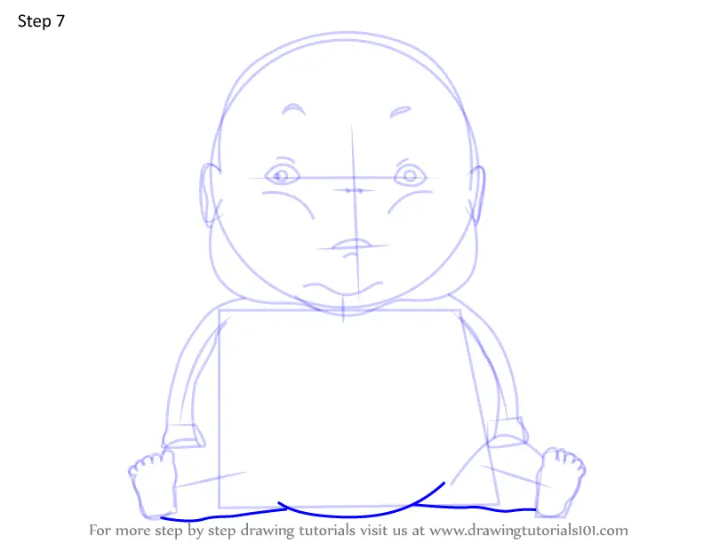 How to Draw Boh from Spirited Away (Spirited Away) Step by Step ...