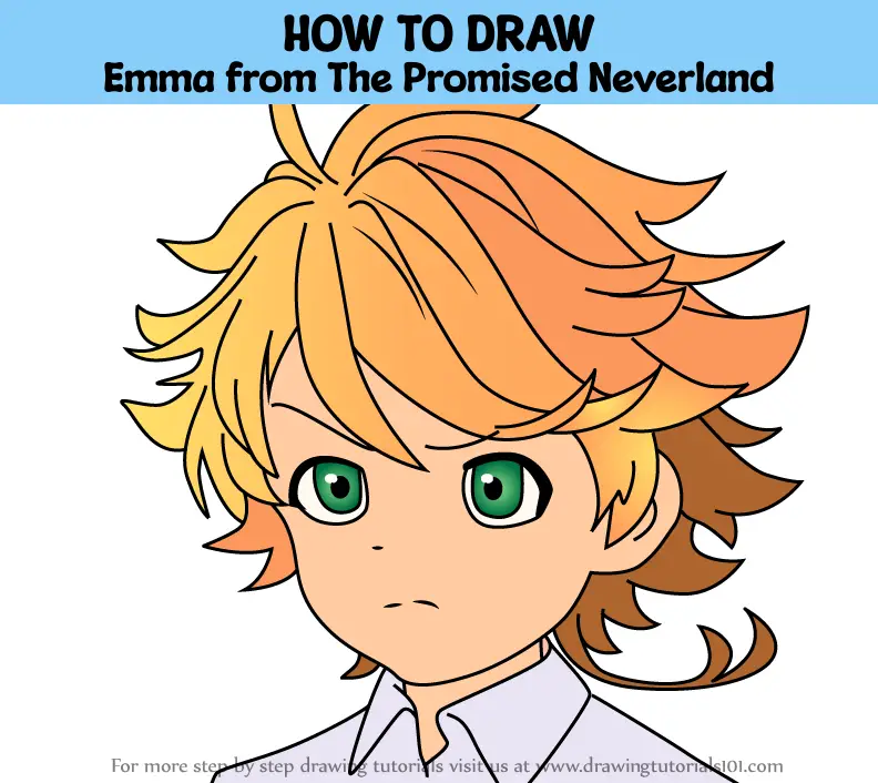 How To Draw Emma From The Promised Neverland (the Promised Neverland 