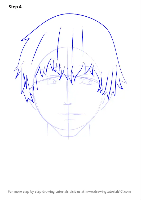 How To Draw Arata Kirishima From Tokyo Ghoul Tokyo Ghoul Step By Step