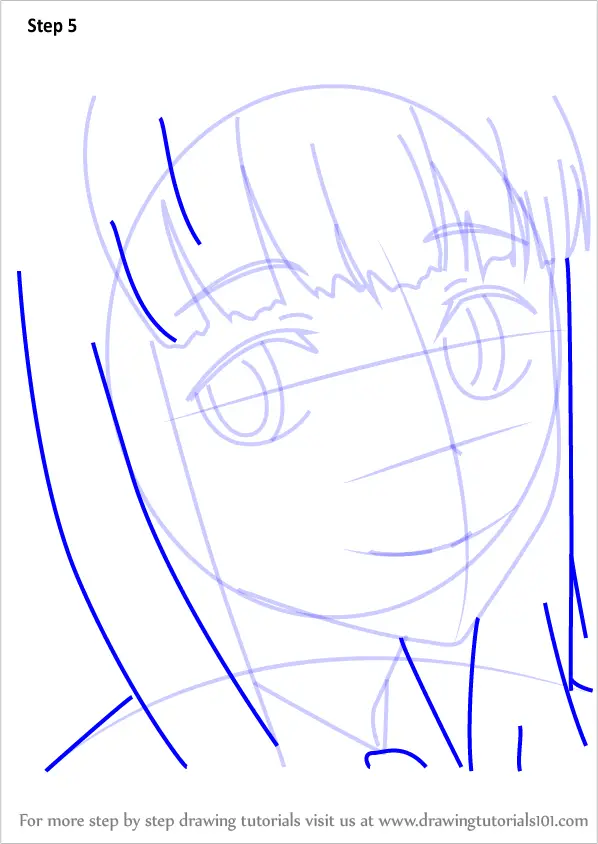 How to Draw Nanako Kashii from Toradora! (Toradora!) Step by Step ...