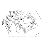 How to Draw Fai D. Flowright from Tsubasa Chronicle