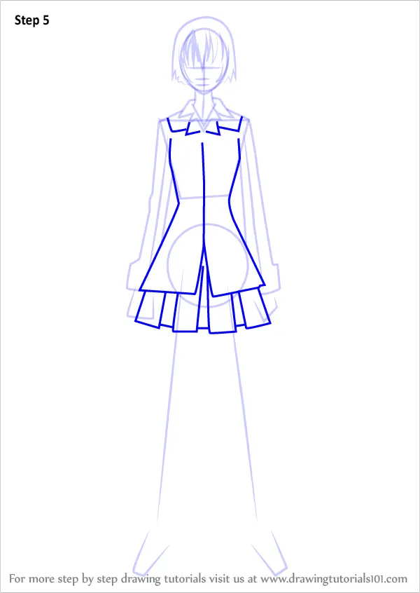 How to Draw Seiren from Vampire Knight (Vampire Knight) Step by Step ...