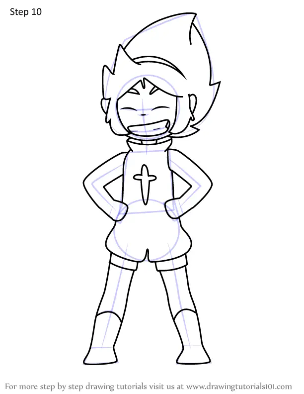 How To Draw Elely From Wakfu Wakfu Step By Step 1505