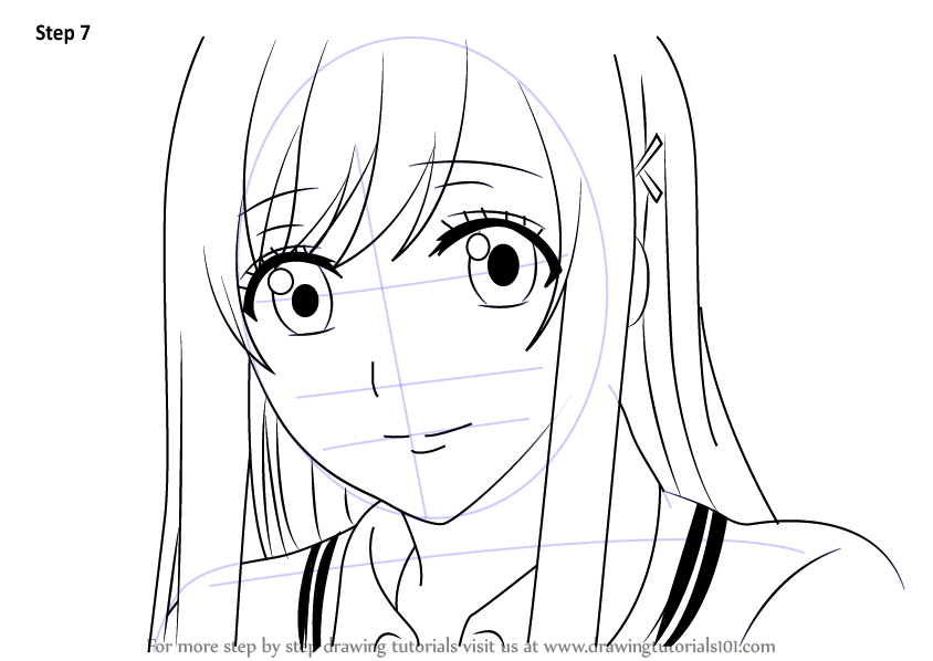 Learn How to Draw Shiraishi Urara from Yamada-kun to Nananin no Majo ...