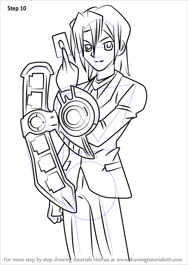 yugioh 5ds coloring pages