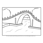 How to Draw Jade Belt Bridge