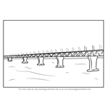 How to Draw Padma Bridge