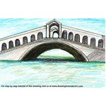 How to Draw Rialto Bridge