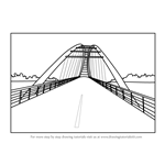 How to Draw Walterdale Bridge