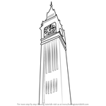 How to Draw Elizabeth Tower