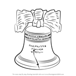 How to Draw Liberty Bell