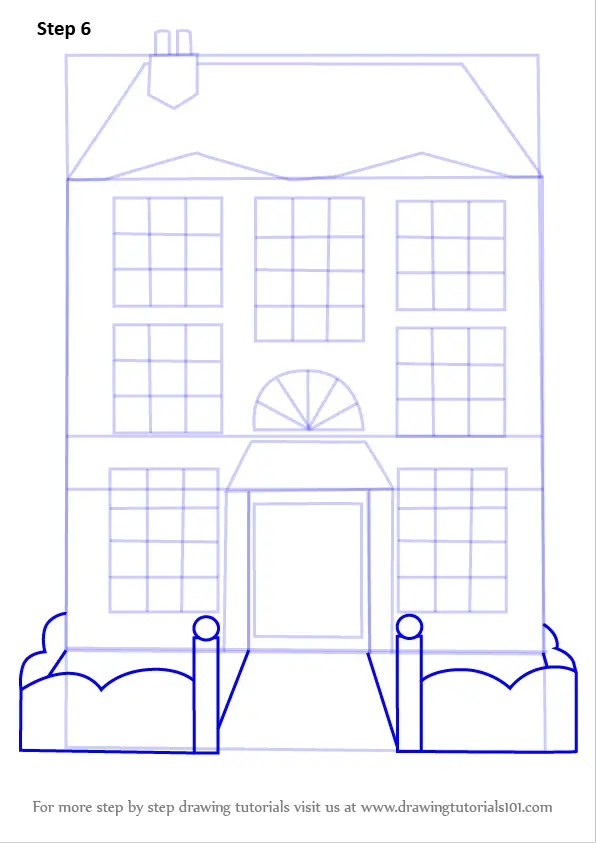 How To Draw An Old Mansion