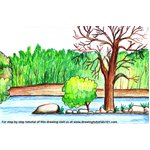 How to Draw Pench National Park