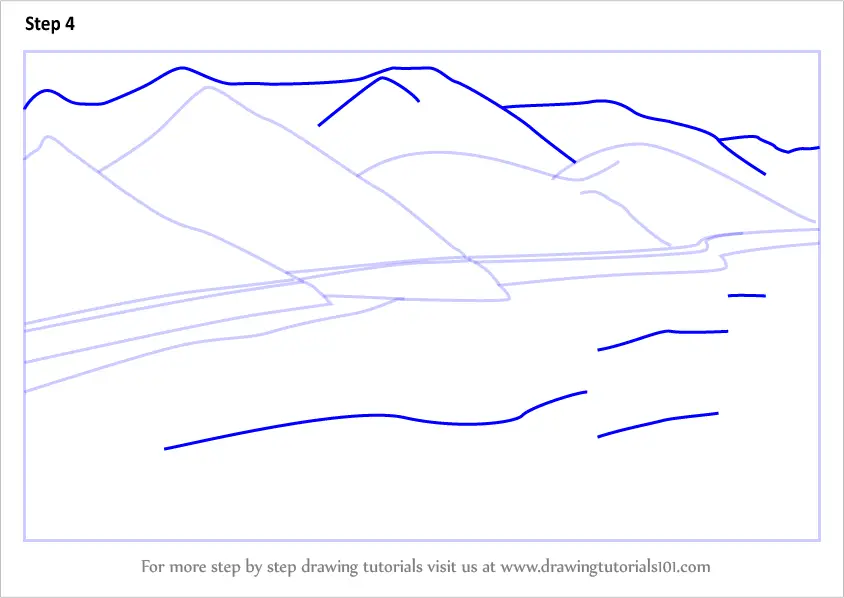 How to Draw Taza National Park (Parks) Step by Step ...