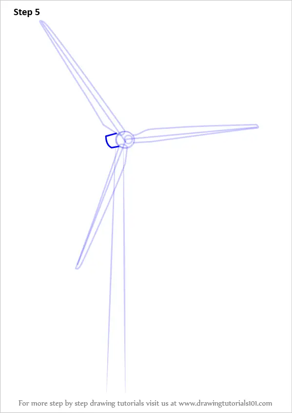 Step by Step How to Draw an Electric Windmill ... - 599 x 846 png 21kB
