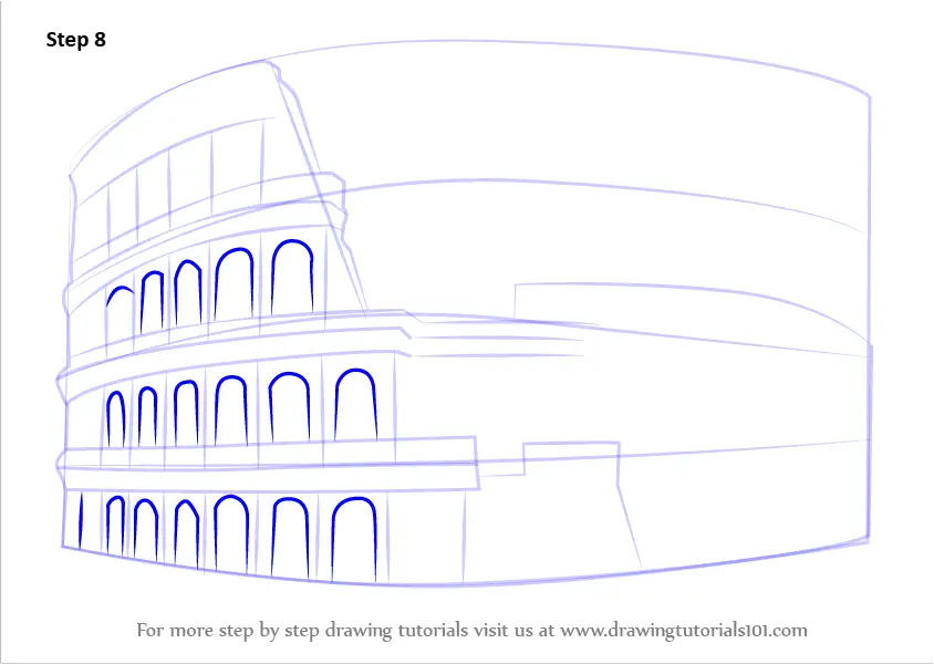 Coliseum in Rome city Italy. Travel Italian landmark Colosseum. City Rome  skyline sketch 5336052 Vector Art at Vecteezy