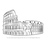 How to Draw The Colosseum