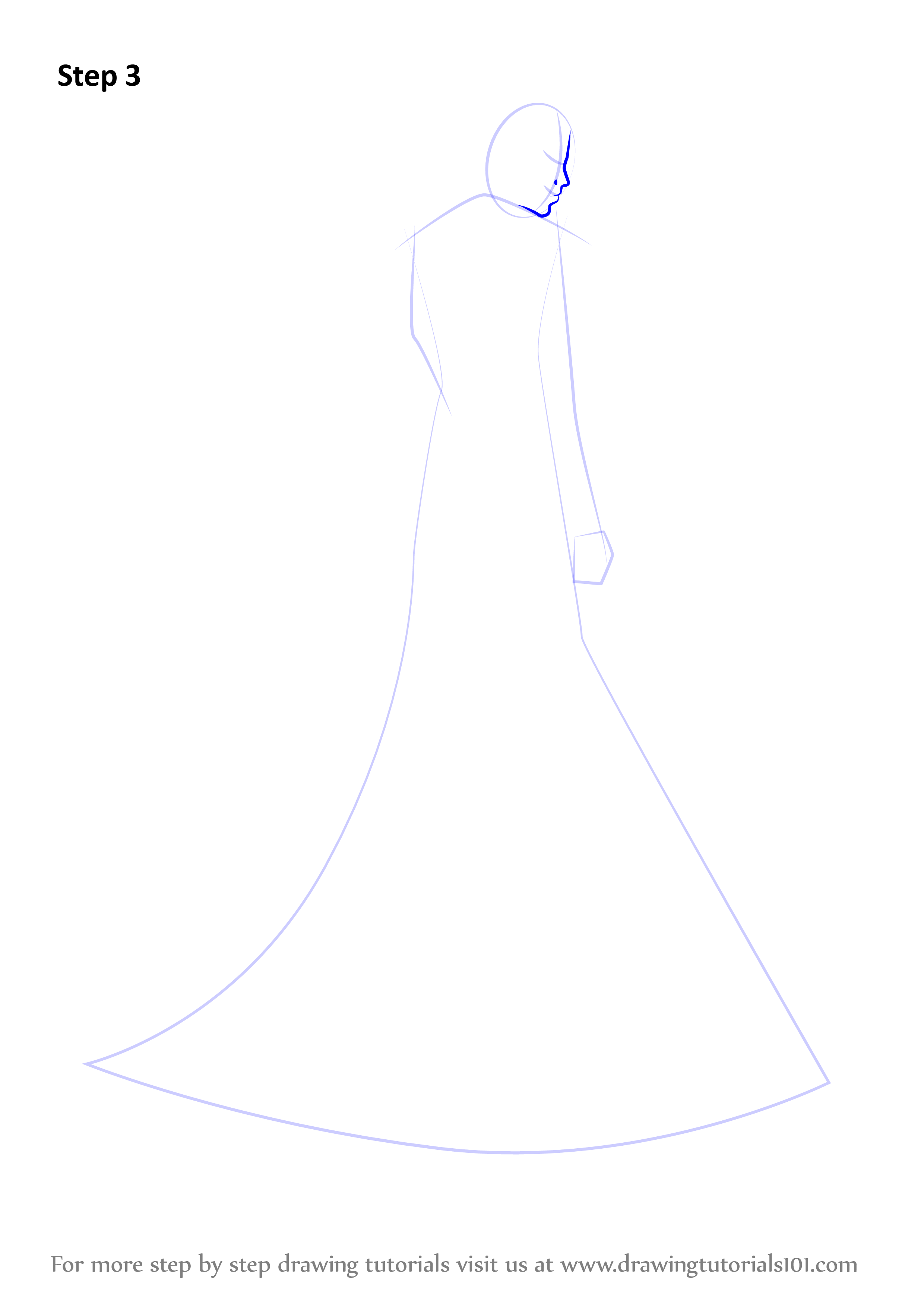 Wedding Dress Drawing Step By Step bestweddingdresses