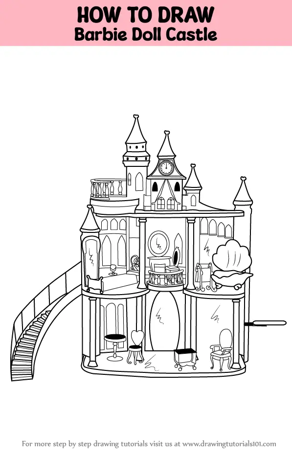 https://www.drawingtutorials101.com/drawing-tutorials/Cartoon-Characters/Barbie/barbie-doll-castle/how-to-draw-Barbie-Doll-Castle-step-0-og.png