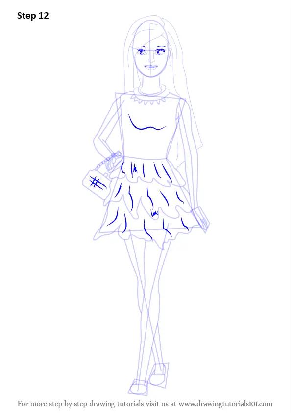 Gown Dress Drawing For Kids  cescledubr