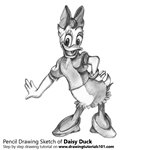 How to Draw a Daisy Duck