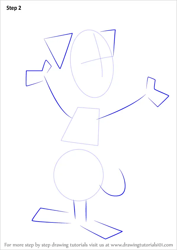 Learn How to Draw Huckleberry Hound (Huckleberry Hound) Step by Step