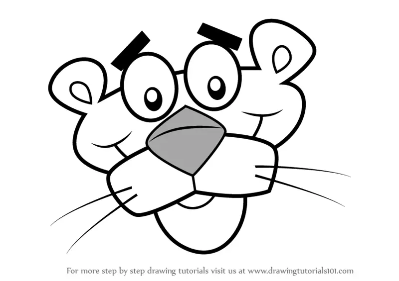 Discover more than 147 sketch of pink panther super hot - in.eteachers
