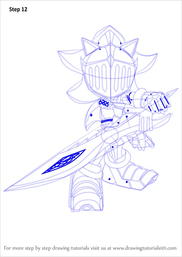 Learn How to Draw Sir Lancelot from Sonic the Hedgehog (Sonic the