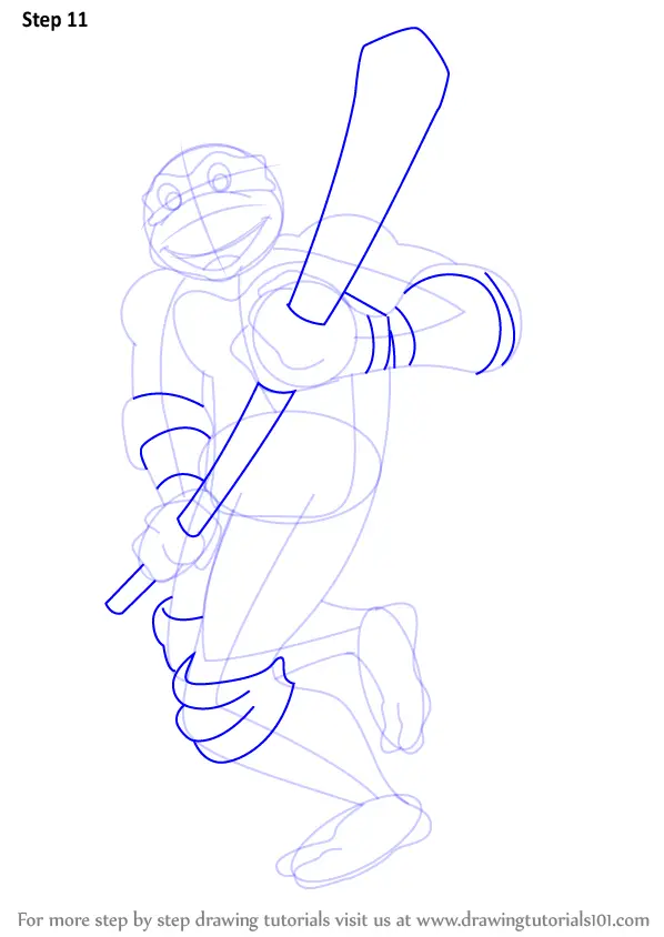 Learn How to Draw Donatello from Teenage Mutant Ninja Turtles (Teenage