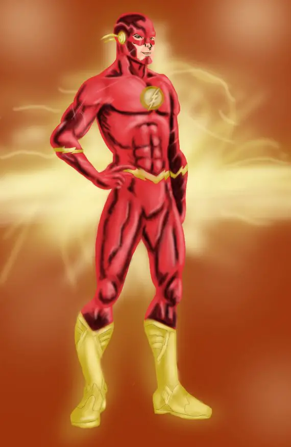 Step by Step How to Draw The Flash : DrawingTutorials101.com
