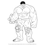 How to Draw The Hulk