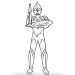 How to Draw Ultraman Ribut
