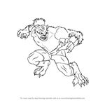 How to Draw Beast from X-Men