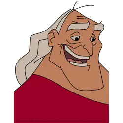 How to Draw Papi from The Emperor's New Groove